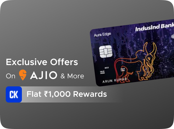 IndusInd Platinum Aura Edge Credit Card: Earn Flat Rs 1000 CashKaro Rewards on IndusInd Platinum Aura Edge Credit Card Activation